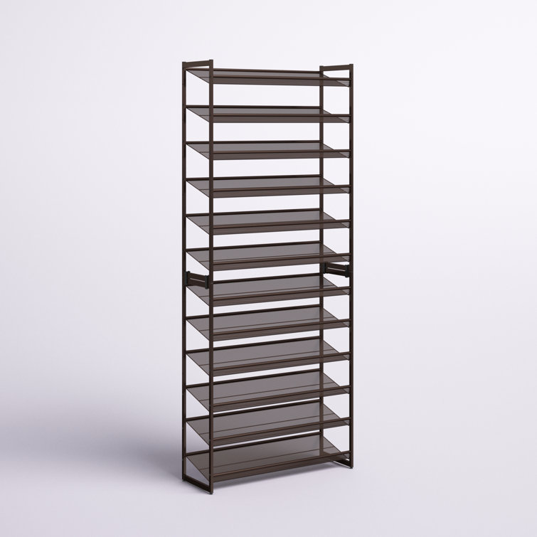 Tall wire 2025 shoe rack